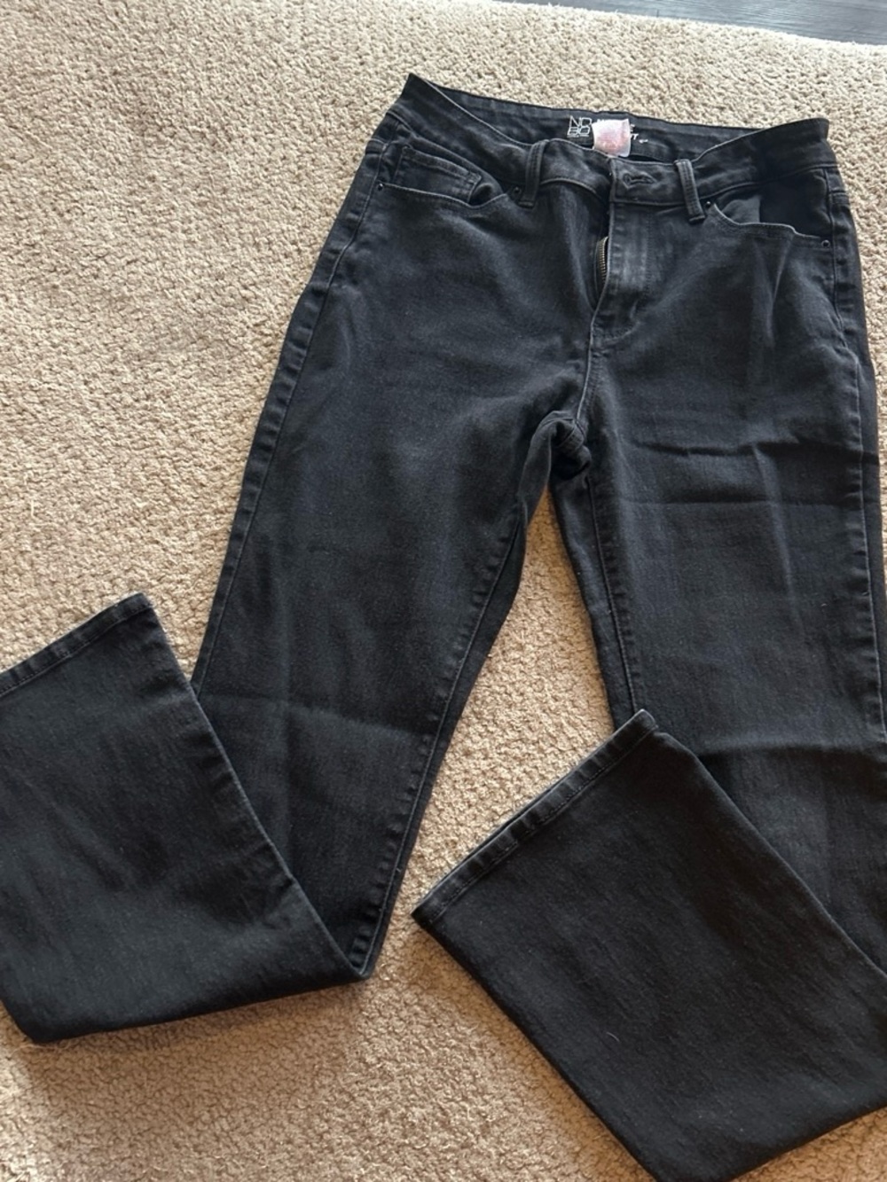 NBD Black Flared Jeans